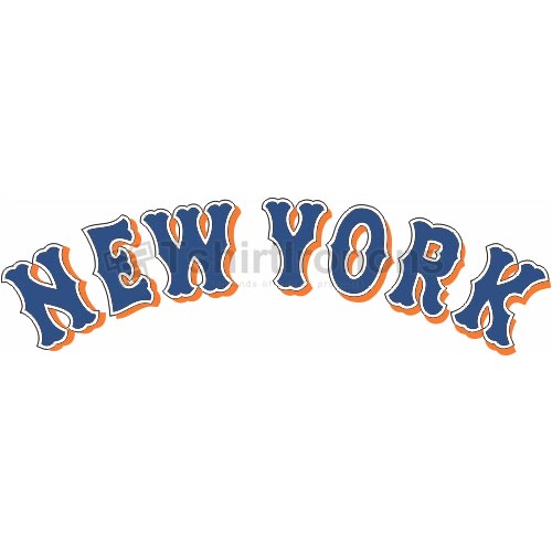 New York Mets T-shirts Iron On Transfers N1760